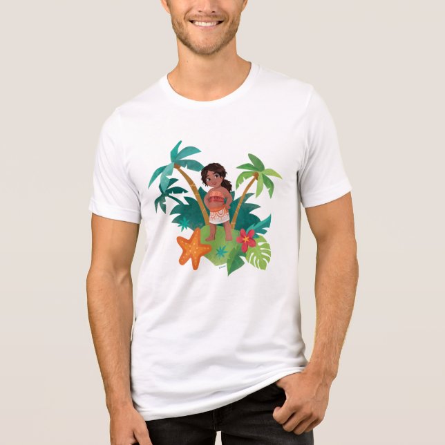 T-shirt En Tri-matière Simea Island Graphic (Recto)