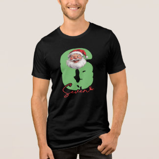 T-shirt En Tri-matière Six Seven Santa, Funny Matching