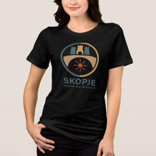 T-shirt En Tri-matière Skopje Macédoine du Nord Europe