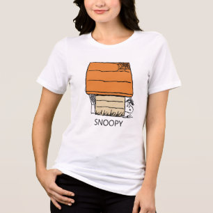 T-shirt En Tri-matière Snoopy Halloween Spider Web Doghouse