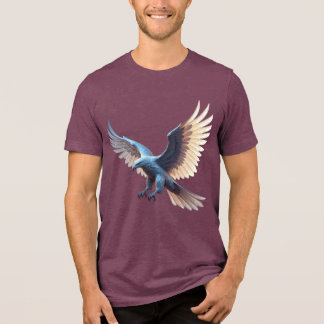 T-shirt En Tri-matière Soaring Crystal Eagle – Symbol of Transformation