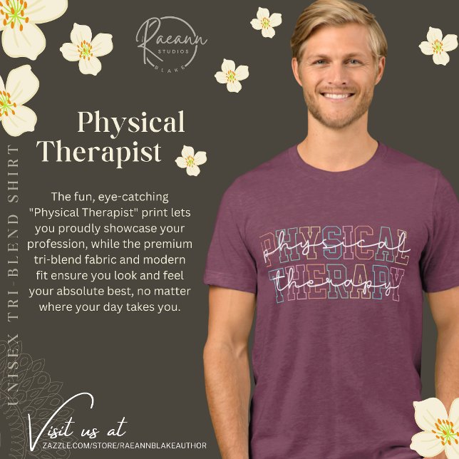T-shirt En Tri-matière Soigneuse physique Unisex Tri-Blend (Créateur téléchargé)