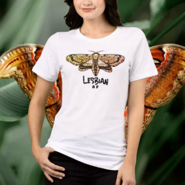 T-shirt En Tri-matière Sphinxe tête de mort lesbien AF (Créateur téléchargé)