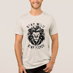 T-shirt En Tri-matière Stay Wild Stay Fierce