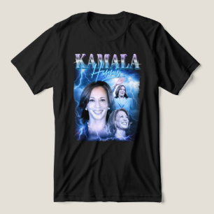 T-shirt En Tri-matière Style Kamala Harris Retro 90s