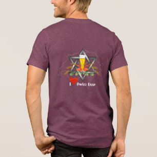 T-shirt En Tri-matière Suisse - Schweiz - Svizzera - Svizra - Switzerland