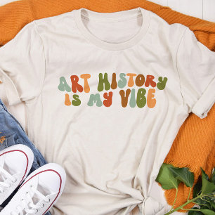 T-shirt En Tri-matière Super des années 1970 L'histoire de l'art est mon 