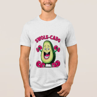 T-shirt En Tri-matière Swole-cado - Amusant Poids Avocado Design