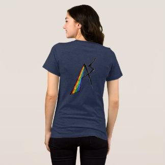 T-shirt En Tri-matière Symbole AS du spectre de l'autisme | Arc-en-ciel m