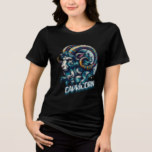 T-shirt En Tri-matière SYMBOLE Astrologique Horoscope Capricorne