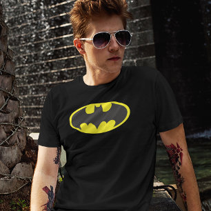 T-shirt En Tri-matière Symbole Batman   Logo Oval de chauve-souris