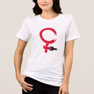 T-shirt En Tri-matière Symbole des femmes cool