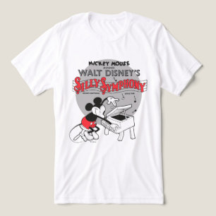 T-shirt En Tri-matière Symphonie vintage Mickey Silly