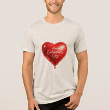 T-shirt Coeur Heureuse Sainte-Valentin