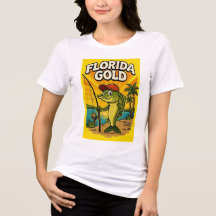 T-shirt de pêche à thème en Floride