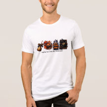 T-shirt d'Halloween d'automne, chemise d'automne d