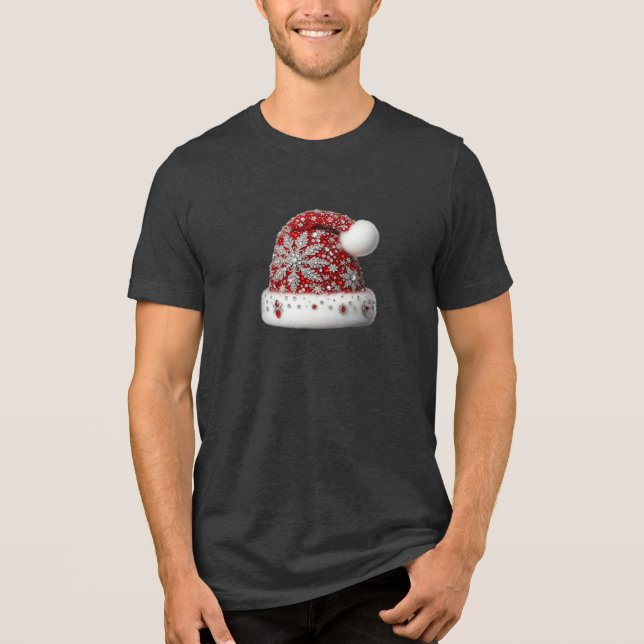T-shirt En Tri-matière T-shirt homme de Red Santa Hat (Recto)