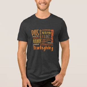 T-shirt En Tri-matière T-shirt Homme Thanksgiving traditionnel