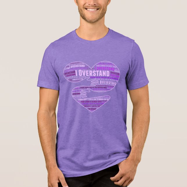T-shirt En Tri-matière T-shirt I Overstand (Heart of Resilience) (Recto)