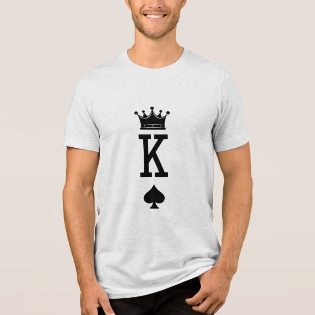 T-shirt En Tri-matière T-shirt King Card SVG Play (Recto)