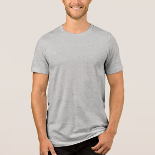 T-shirt En Tri-matière T-shirt tricolore Bella+Canvas