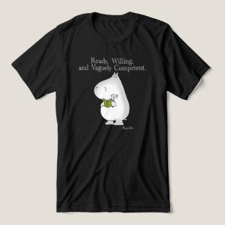 T-shirt En Tri-matière T-shirt Vaguely Competent Hippo par Sandra Boynton