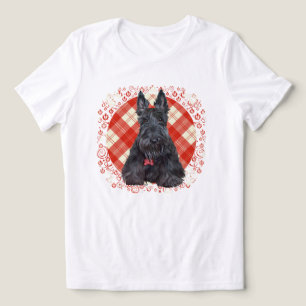 T-shirt En Tri-matière Tartan Terrier Écossais