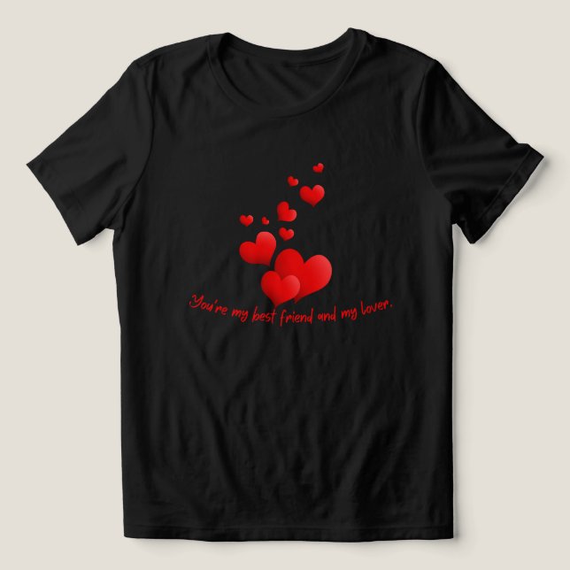 T-shirt En Tri-matière Tasarım Siyah (Design Recto)