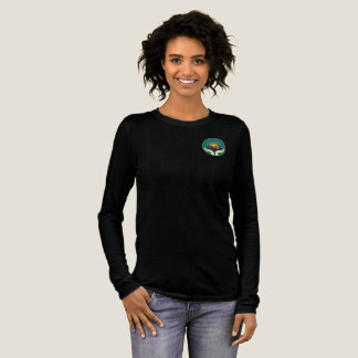 T-shirt En Tri-matière TBSF Femmes texte orange