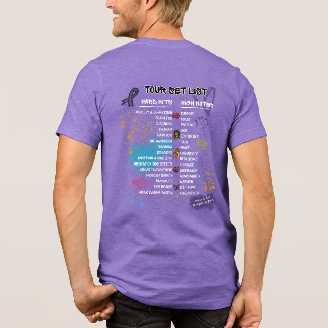 T-shirt En Tri-matière Team Cherokee Unbreakable Tour Men's Tee (Purple) (Verso)
