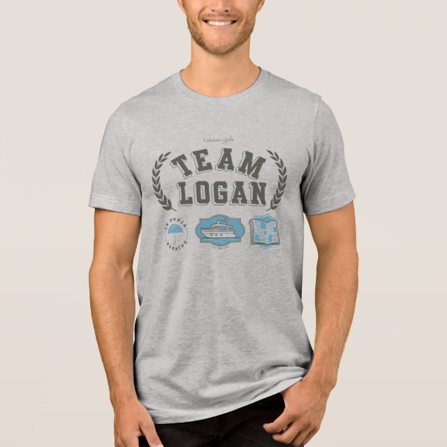 T-shirt En Tri-matière Team Logan Gilmore Girls Design (Recto)