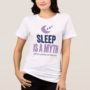 T-shirt En Tri-matière Tee drôle de nouveau parent : le sommeil est un my