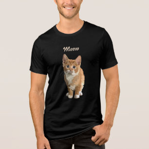 T-shirt En Tri-matière Tee shirt chaton Miaou