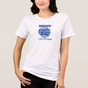 T-shirt En Tri-matière Tee shirt col V femme
