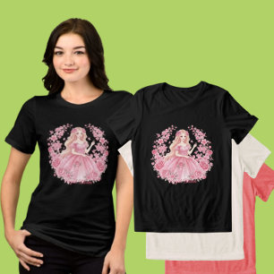 T-shirt En Tri-matière Tee-shirt graphique pour femmes à motif floral ros