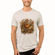 Tee-shirt homme Antique Botanical Fall Halloween