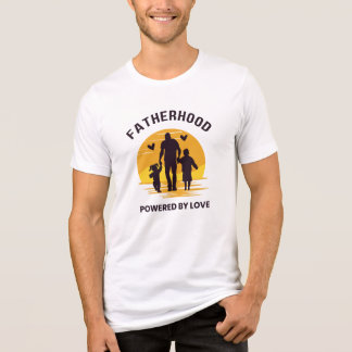 T-shirt En Tri-matière Tee-shirt « La paternité alimentée par l'amour »