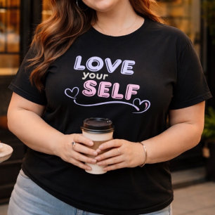 T-shirt En Tri-matière Tee-shirt Love Your Self Heart Line