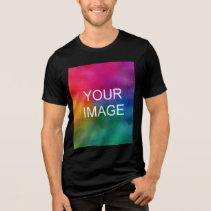 T-shirt En Tri-matière Téléchargement personnalisé Votre propre photo Hom