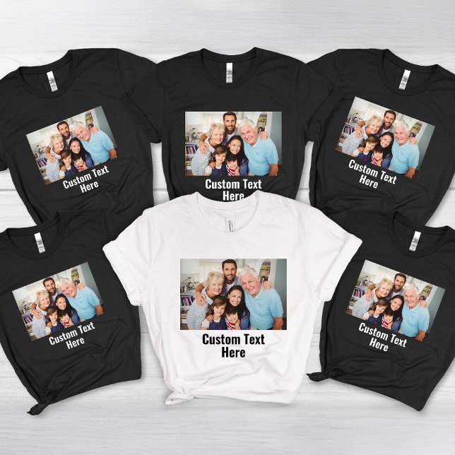 T-shirt En Tri-matière Téléchargez votre photo personnalisée de réunion d (Créateur téléchargé)
