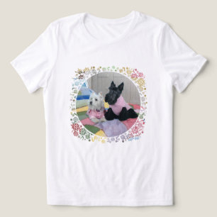 T-shirt En Tri-matière Térrier écossais avec Westie