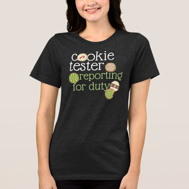 T-shirt En Tri-matière testeur de cookies prêt à l'emploi (Recto)