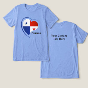 T-shirt En Tri-matière Texte personnalisé Panama Love