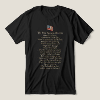 T-shirt En Tri-matière The Star-Spangled Banner Lyrics 