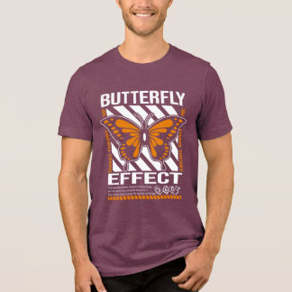 T-shirt En Tri-matière Théorie du chaos de l'effet papillon