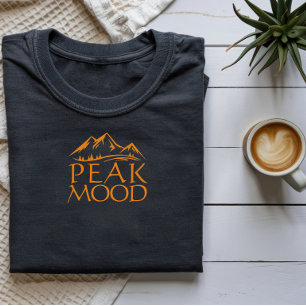 T-shirt En Tri-matière Thérapie de Randonnée Minimaliste Montagne