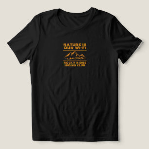 T-shirt En Tri-matière Thérapie de Randonnée Nom de club minimaliste de m