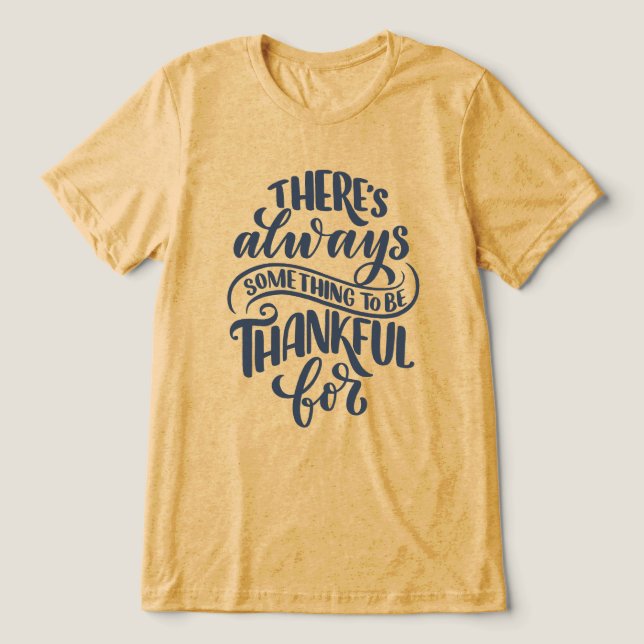 T-shirt En Tri-matière There's Always Something (Design Recto)