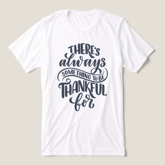 T-shirt En Tri-matière There's Always Something (Design Recto)