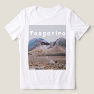 T-shirt En Tri-matière Tongariro Parc national, Nouvelle-Zélande Souvenir